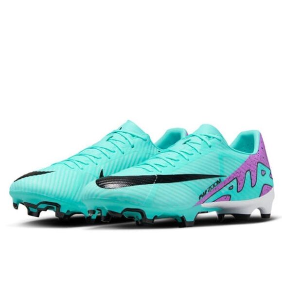 Nike Zoom Vapor 15 Academy Mens Size 10 DJ5631-300 FG/MG Turquoise Soccer Cleats - Picture 3 of 15